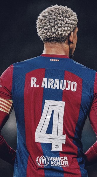 wallpaper 4k Ronald Araujo