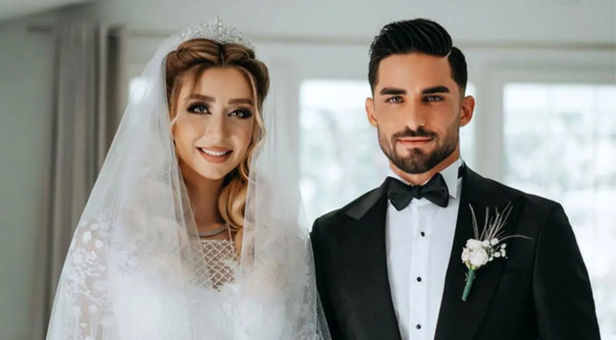 عکس مهرداد محمدی و همسرش