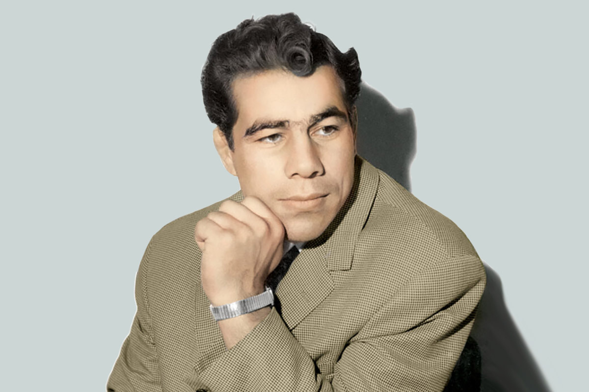 عکس غلامرضا تختی کشتی گیر