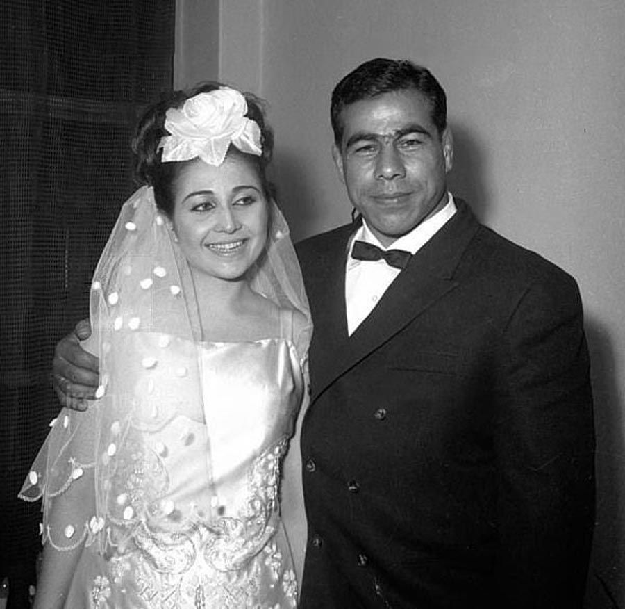 عکس زن غلامرضا تختی