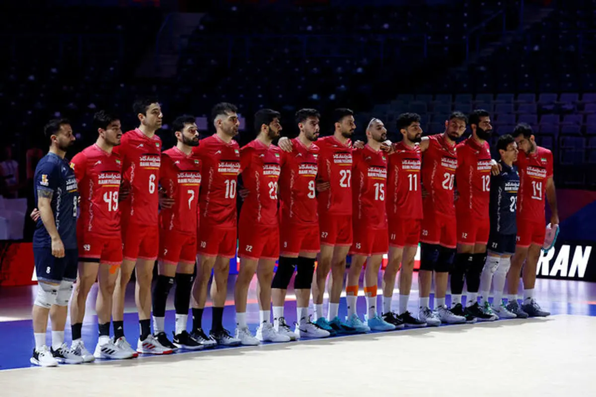 ساعت بازی والیبال ایران فیلیپین