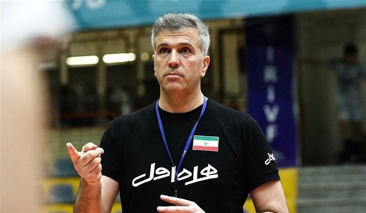 سرمربی تیم والیبال جوانان ایران