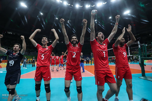 بهترین رتبه والیبال ایران