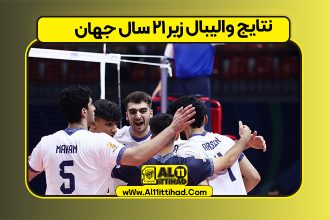 نتایج والیبال زیر ۲۱ سال جهان