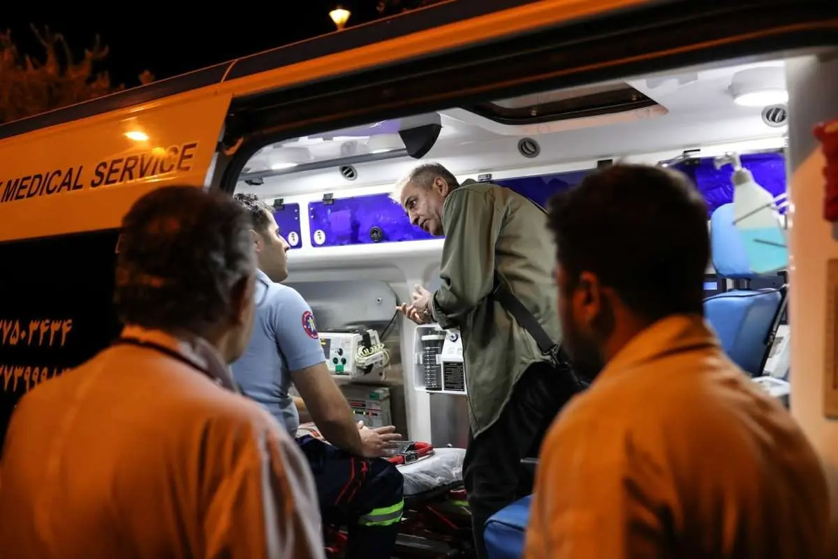 انتقال صابر کاظمی به بیمارستان پیامبران انتقال صابر کاظمی به بیمارستان پیامبران