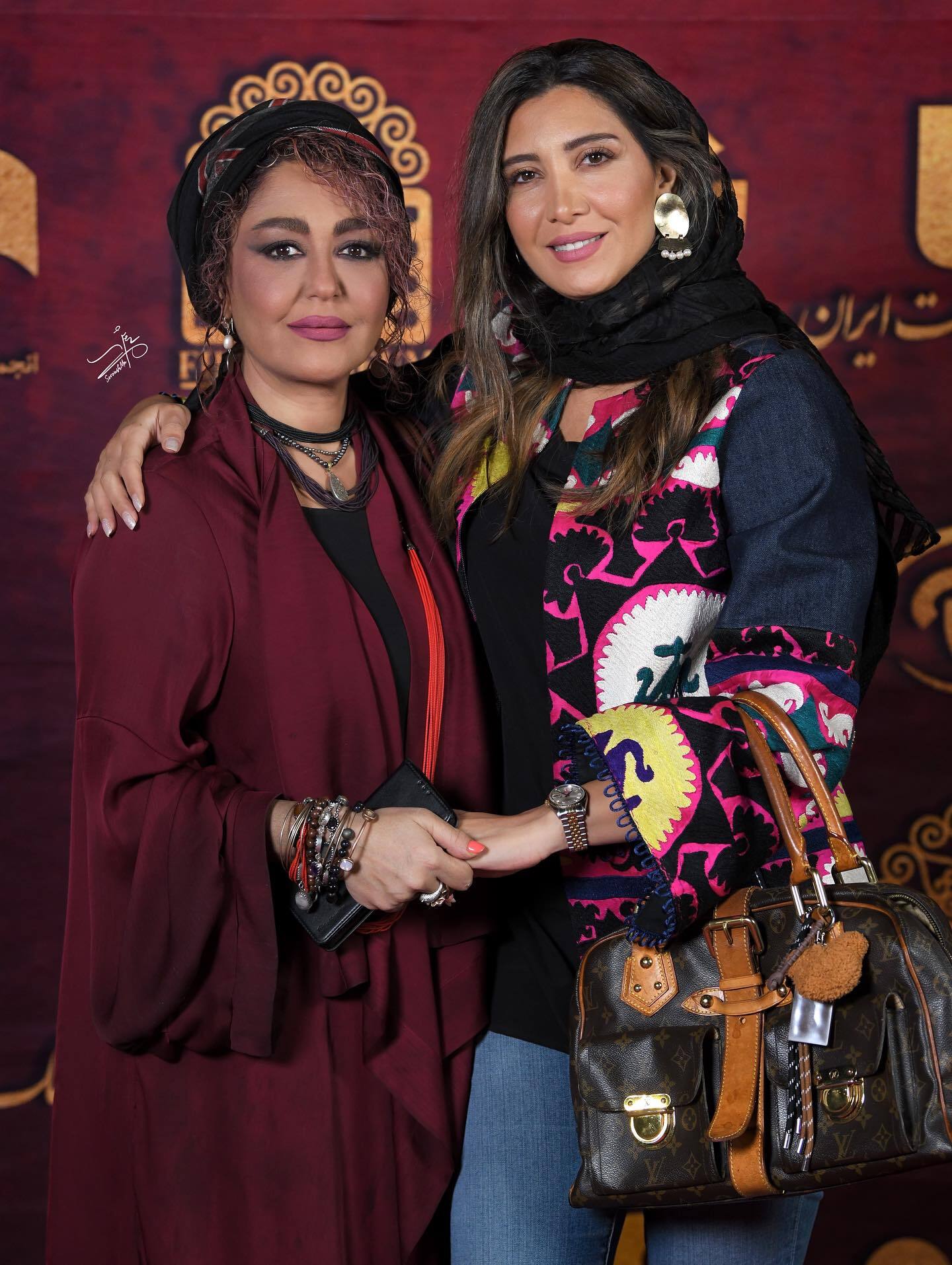 عکس شقایق فراهانی و نیکی مظفری 