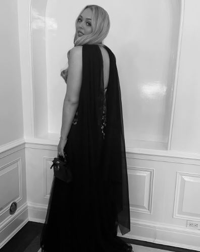 تیفانی ترامپ با طراحی اسکار لوپز