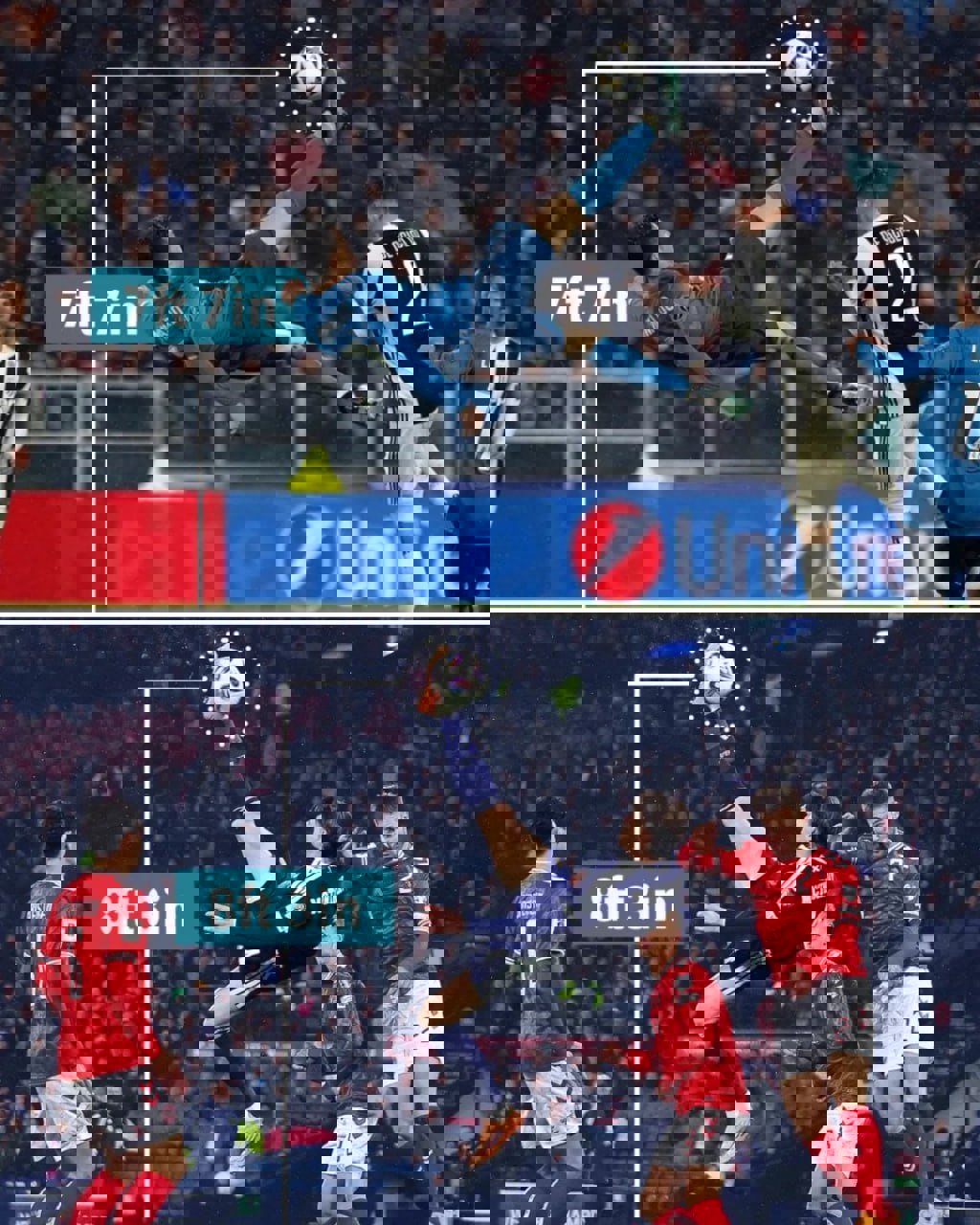 پرش تاریخی مک‌تامینی بالاتر از رونالدو