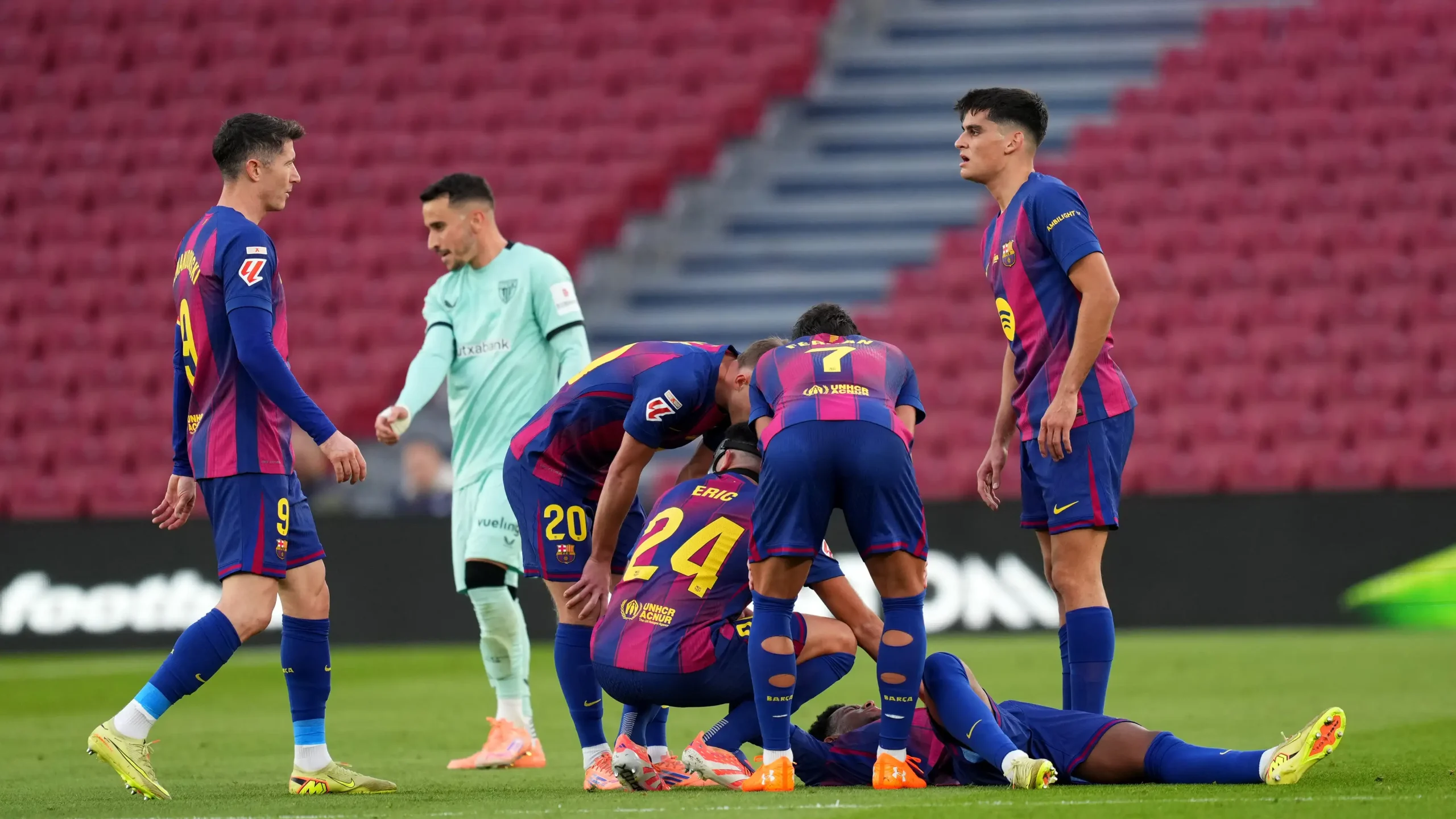 ترکیب بیلبائو مقابل بارسلونا