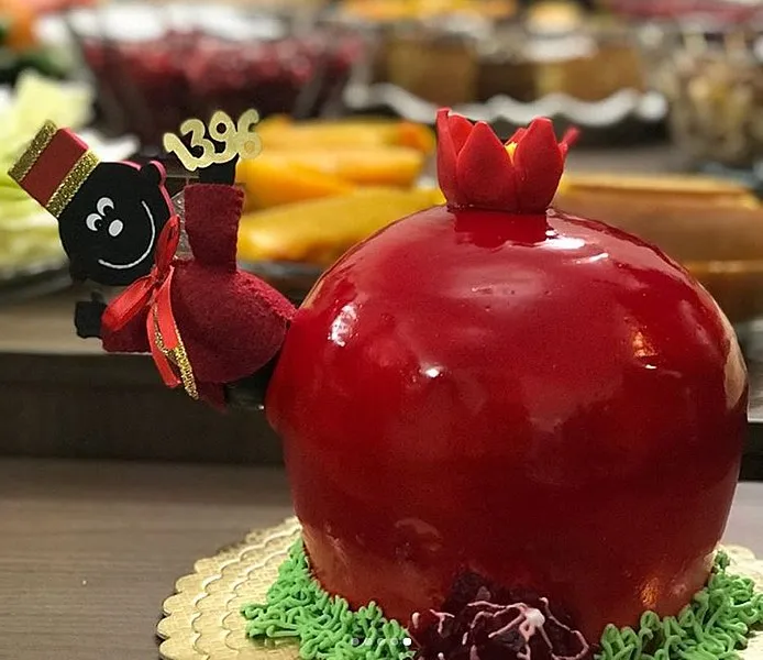 مدل کیک یلدا جذاب مدل کیک یلدا جذاب