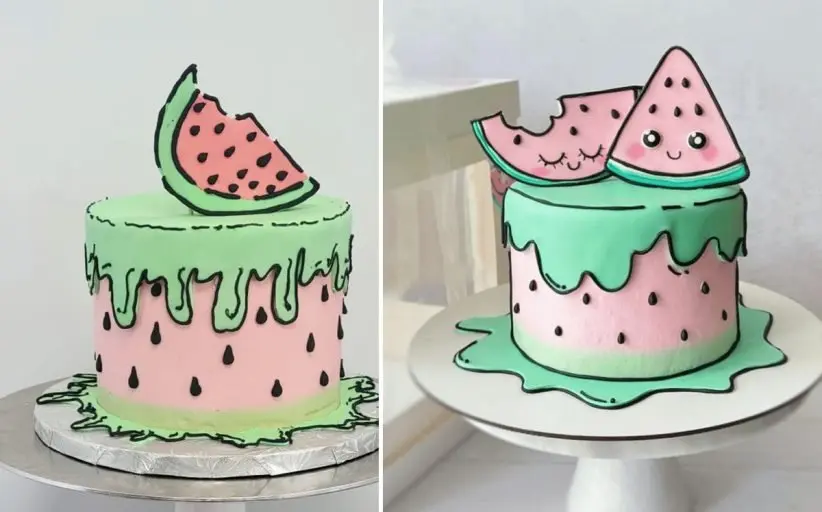 جدیدترین تزیین کیک یلدا جدیدترین تزیین کیک یلدا