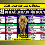 نتیجه قرعه کشی جام جهانی 2026